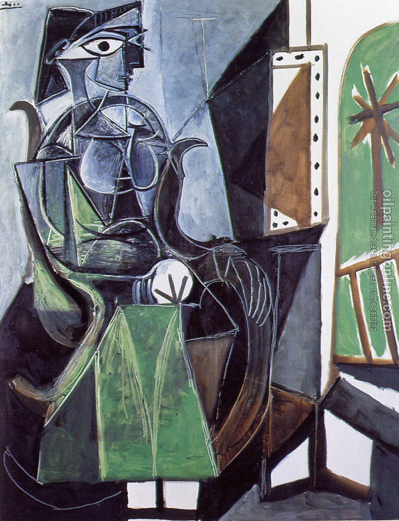 Picasso, Pablo - woman seated near the window